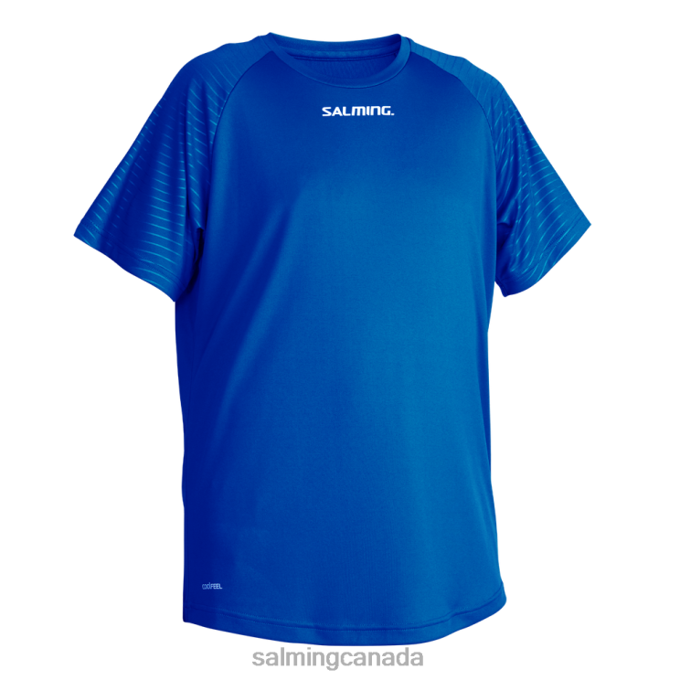 Granite Game Tee Men Salming Royal Blue Apparel N26447