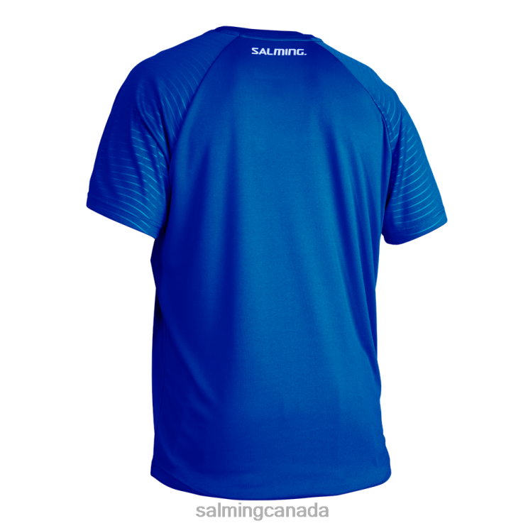 Granite Game Tee Men Salming Royal Blue Apparel N26447