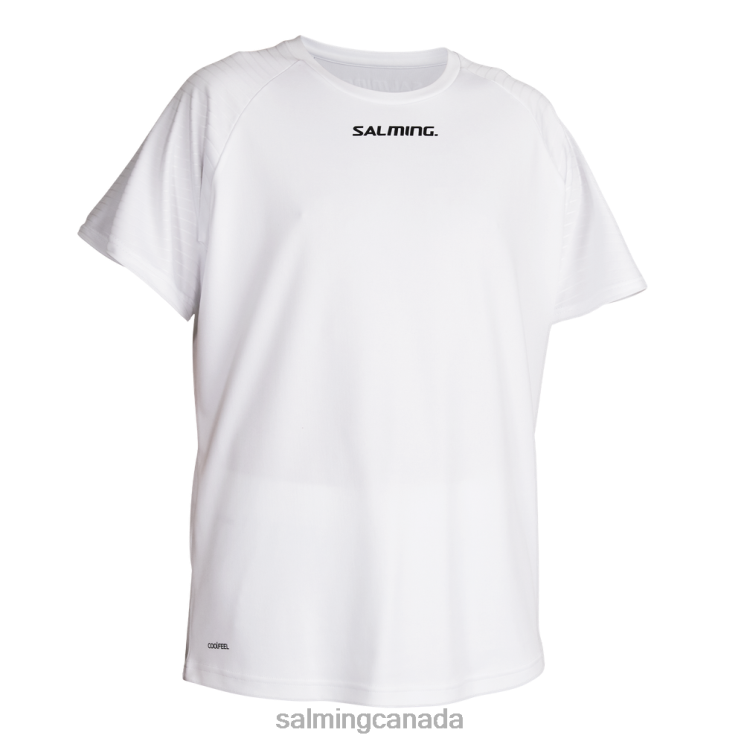 Granite Game Tee Men Salming Whtie Apparel N26448