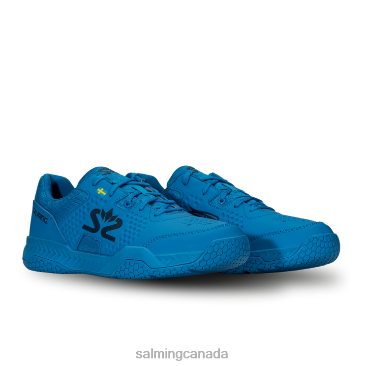 Hawk Court Men Salming Blue Shoes N26441