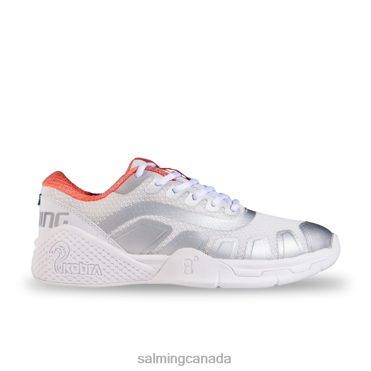 Kobra Recoil Women Salming White/Coral Shoes N264453
