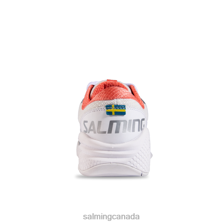 Kobra Recoil Women Salming White/Coral Shoes N264453