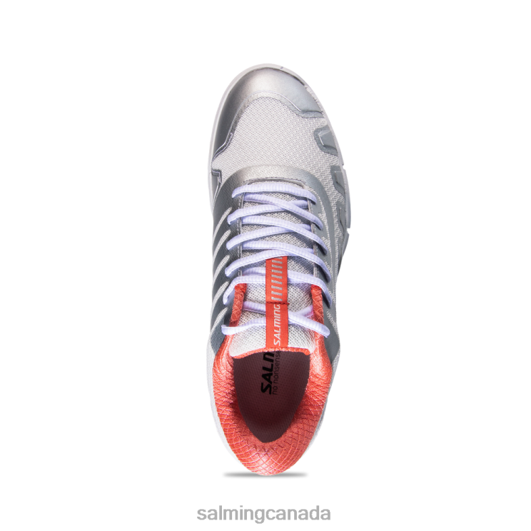 Kobra Recoil Women Salming White/Coral Shoes N264453